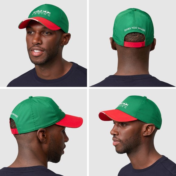 Red Bull Racing F1 Classic Snapback Hat Cap Green Team Logo Crown New With Tags - Picture 2 of 10